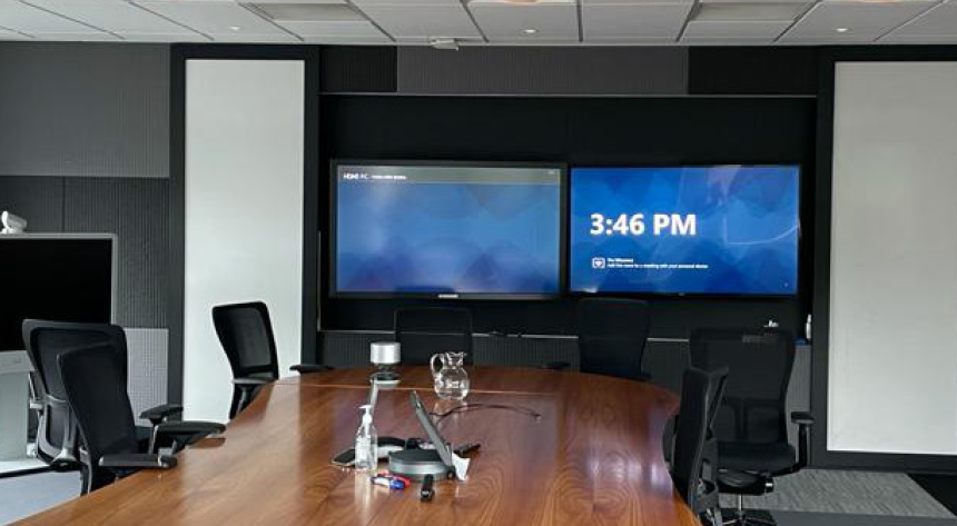 Nationwide Meeting Room Solution Deployment for Downer